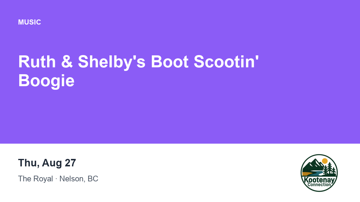 Ruth & Shelby's Boot Scootin' Boogie