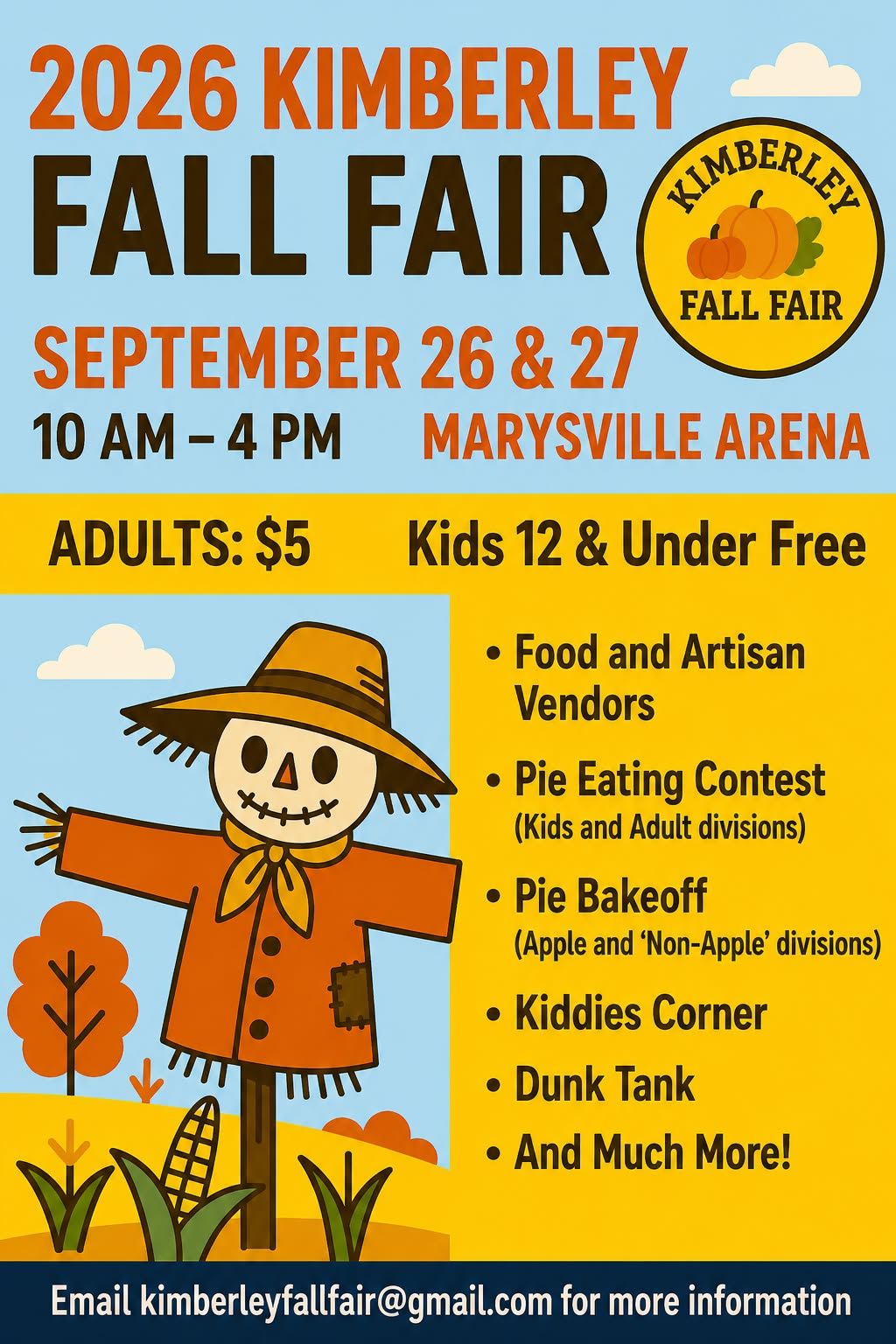 2026 Kimberley Fall Fair