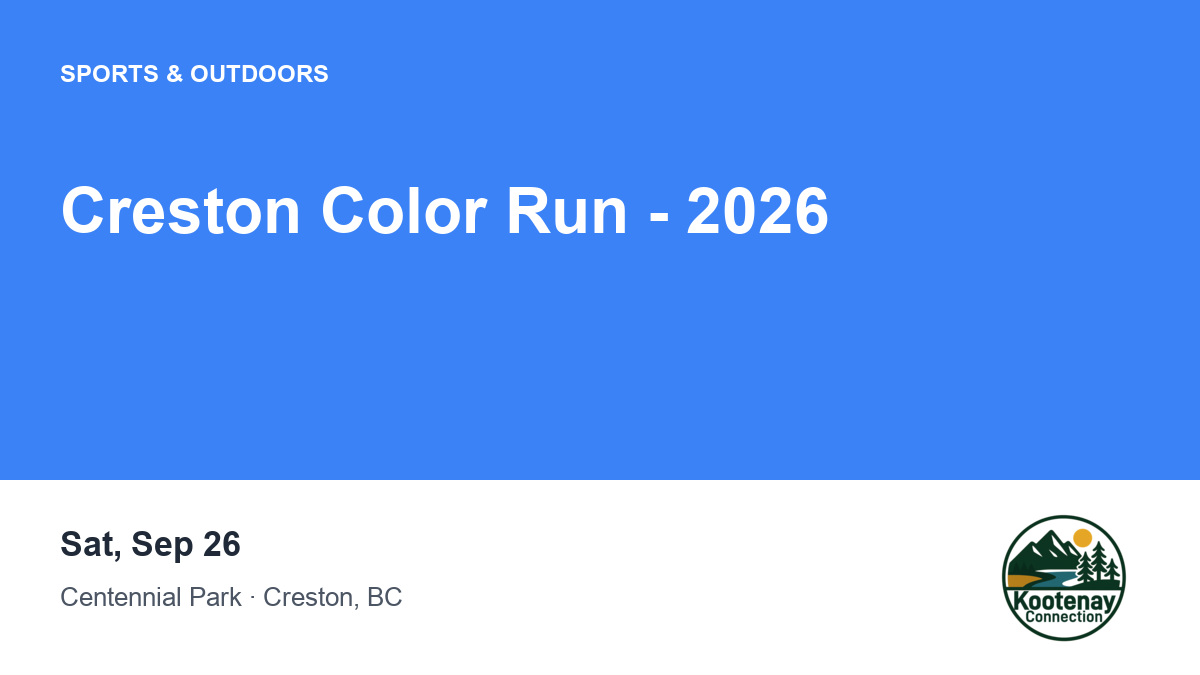 Creston Color Run - 2026