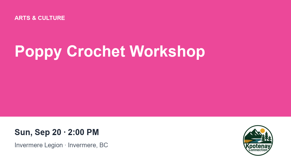 Poppy Crochet Workshop