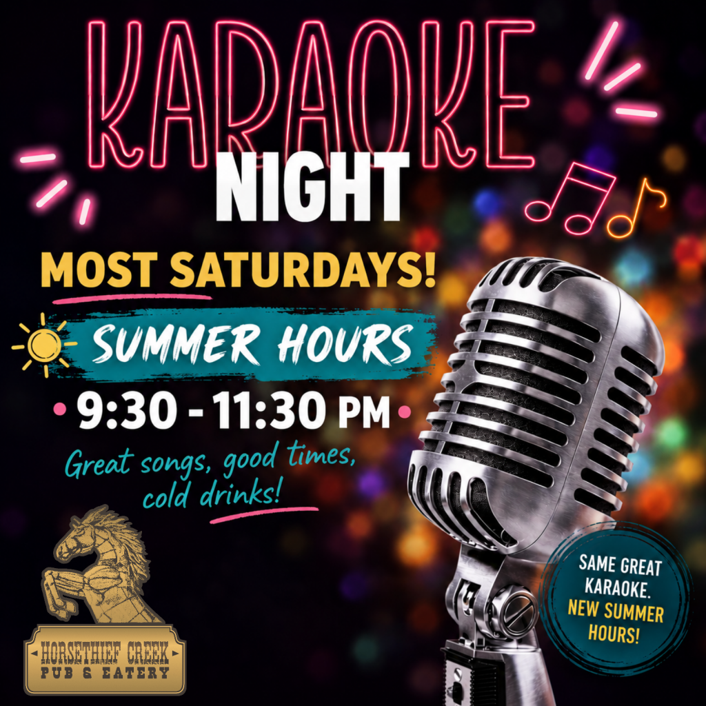 Saturday Karaoke at the Horsethief