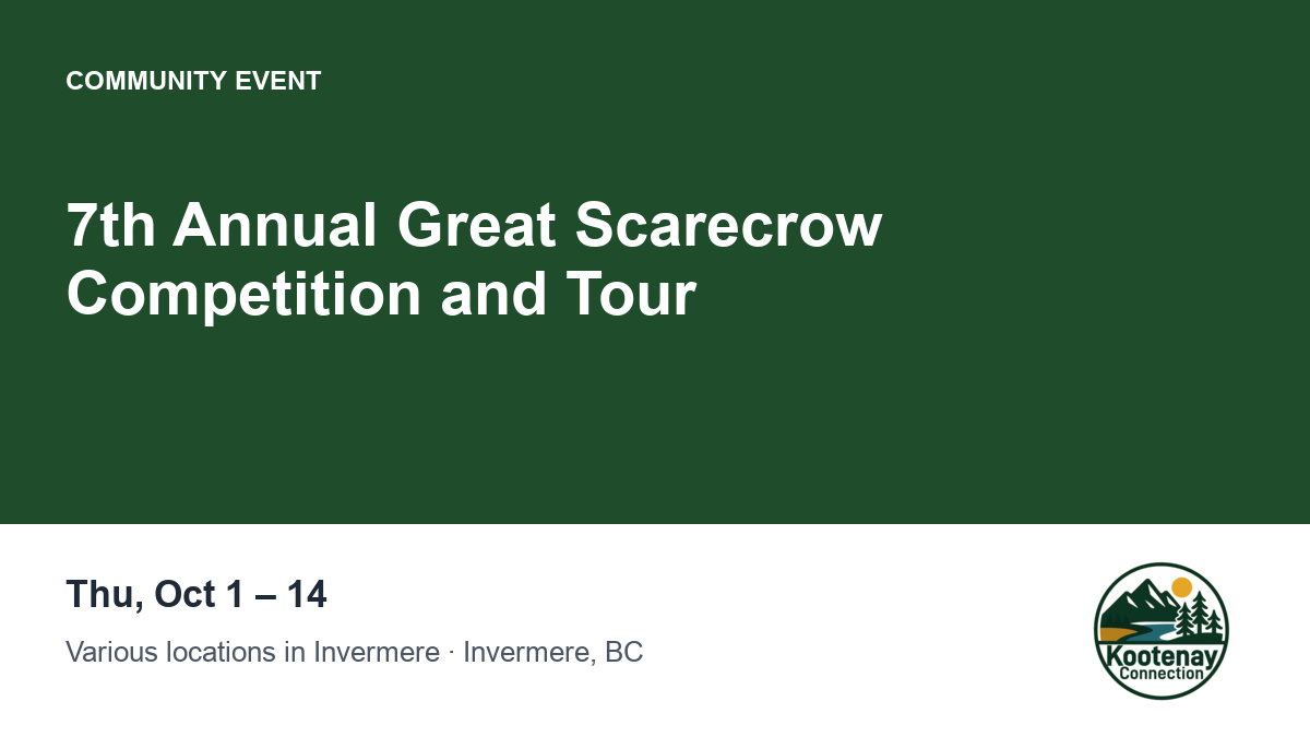 7th Annual Great Scarecrow Competition and Tour