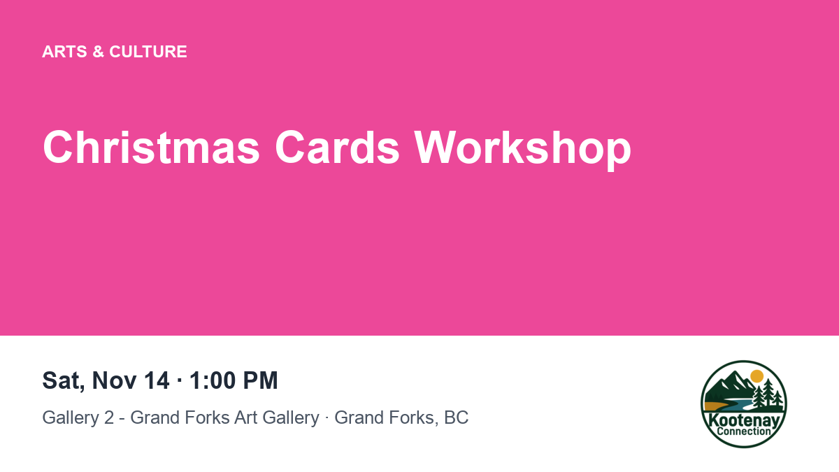 Christmas Cards Workshop