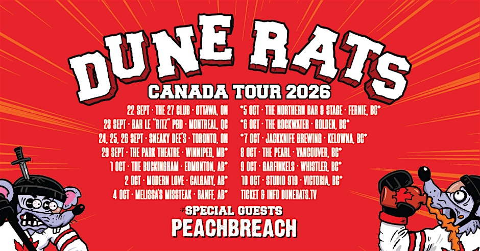 Dune Rats with Peachbreach