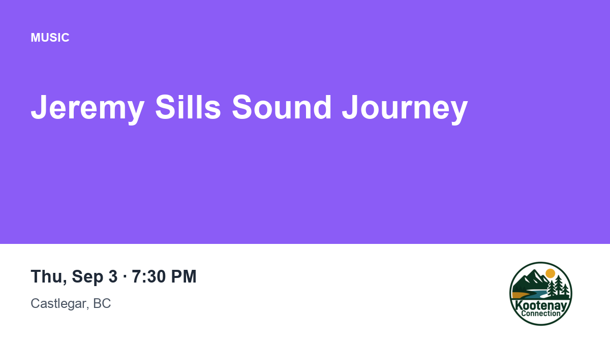 Jeremy Sills Sound Journey