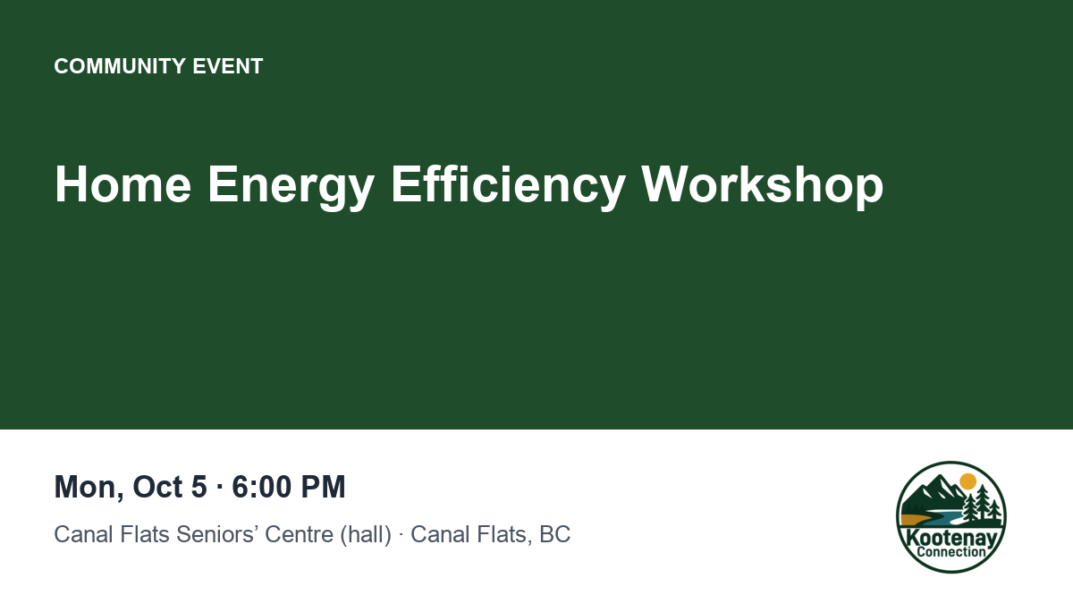 Home Energy Efficiency Workshop