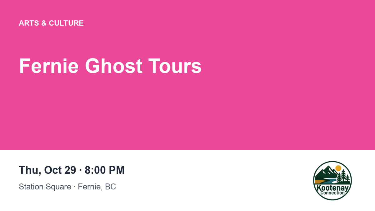 Fernie Ghost Tours