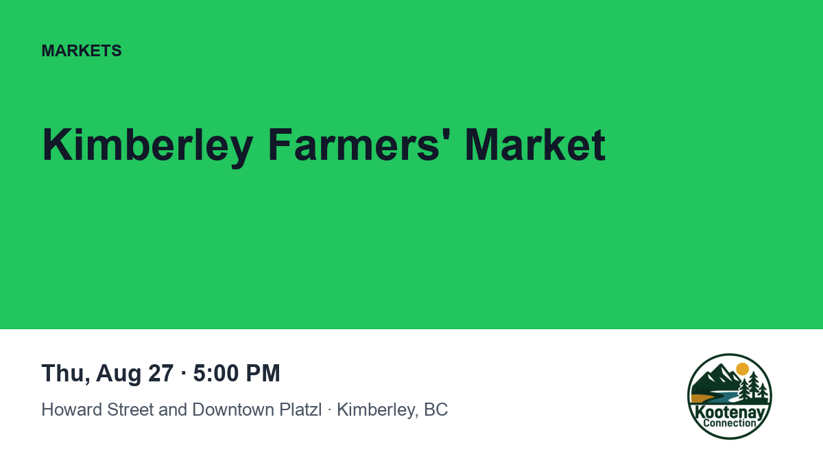 Kimberley Farmers' Market