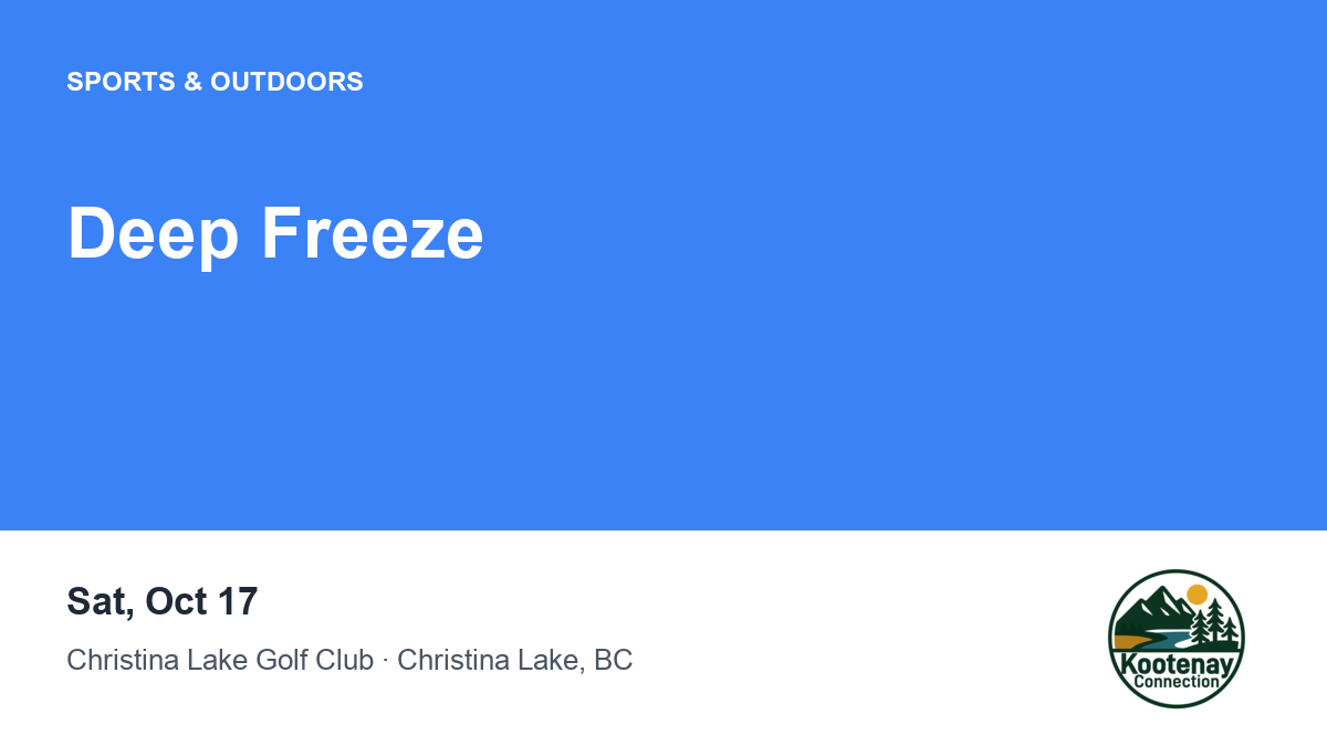 Deep Freeze