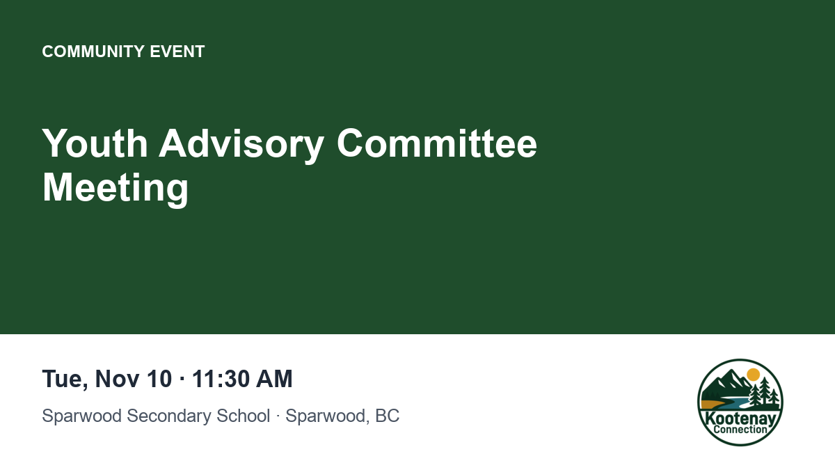 Youth Advisory Committee Meeting