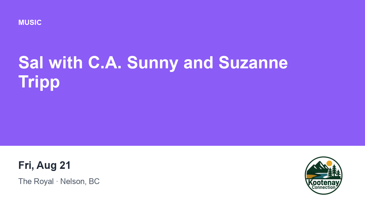 Sal with C.A. Sunny and Suzanne Tripp