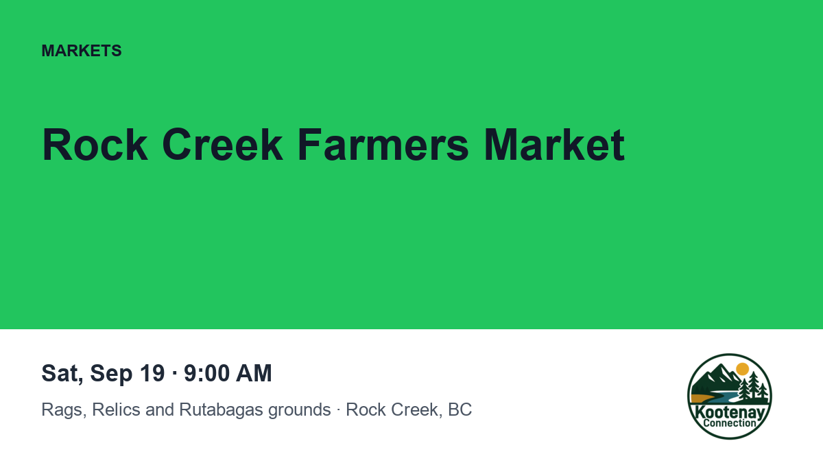 Rock Creek Farmers Market