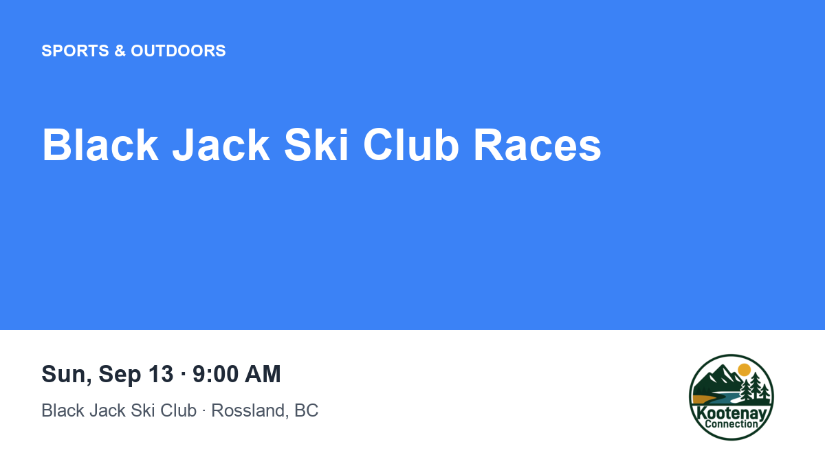 Black Jack Ski Club Races