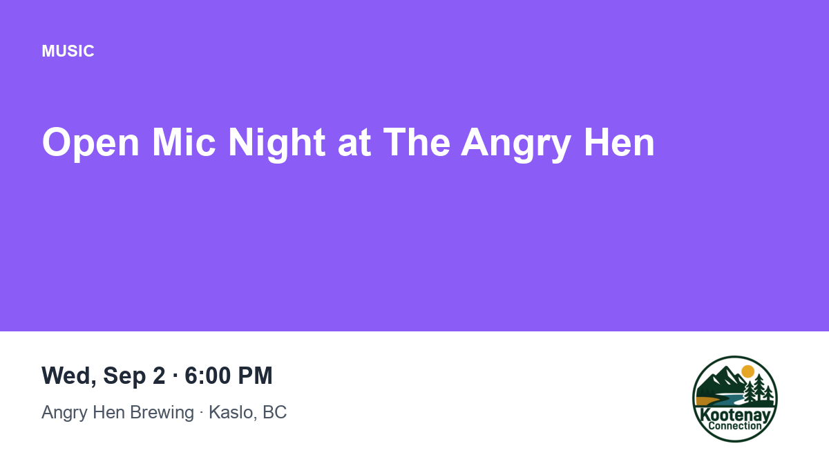 Open Mic Night at The Angry Hen
