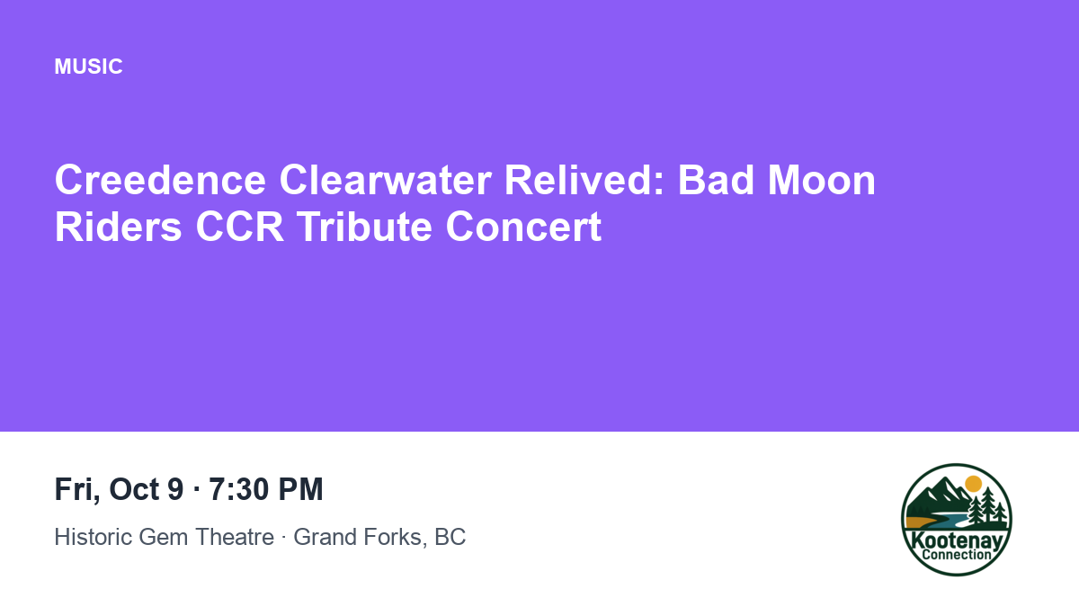 Creedence Clearwater Relived: Bad Moon Riders CCR Tribute Concert
