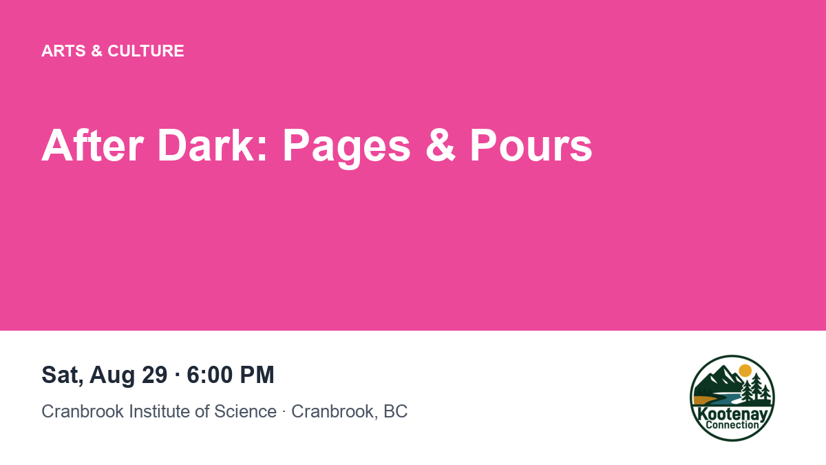 After Dark: Pages & Pours