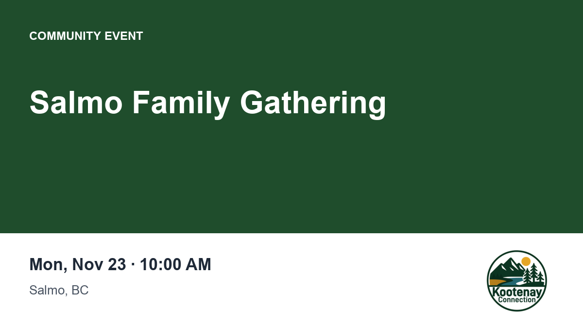 Salmo Family Gathering