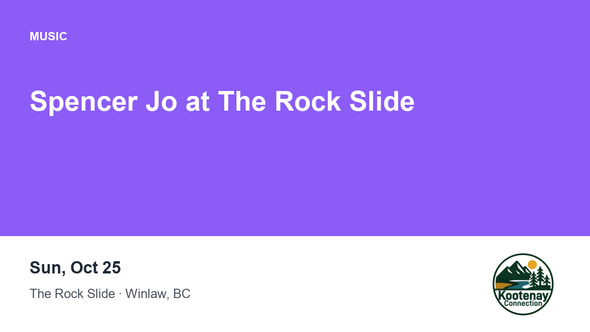 Spencer Jo at The Rock Slide