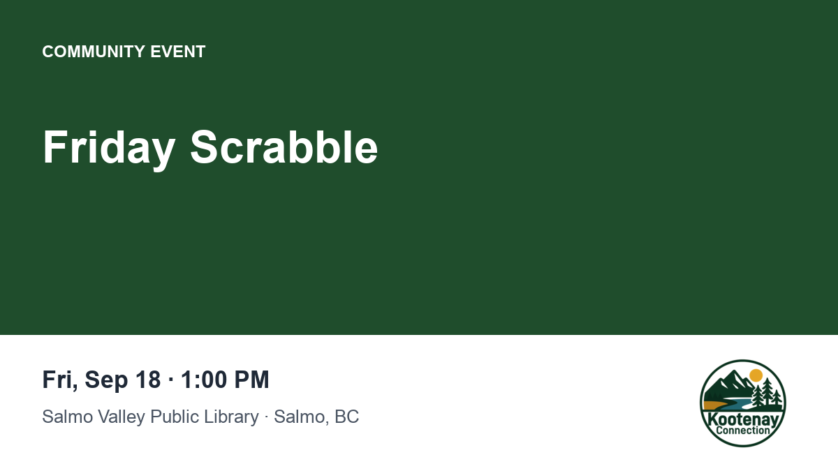 Friday Scrabble