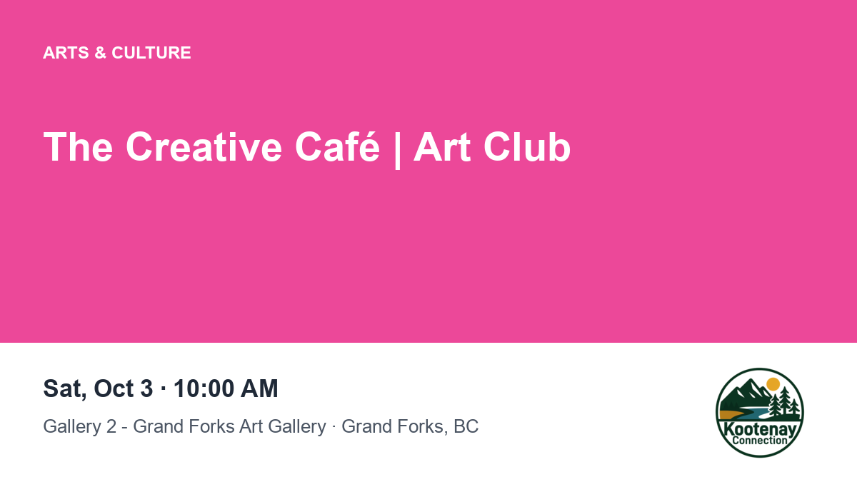 The Creative Café | Art Club