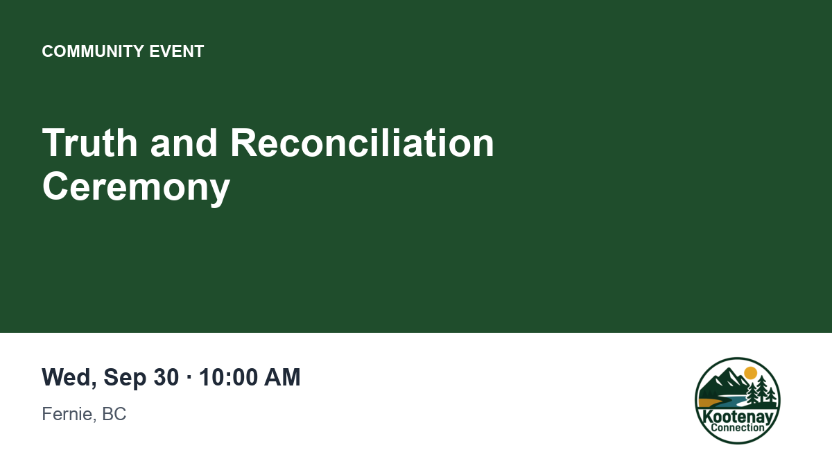 Truth and Reconciliation Ceremony