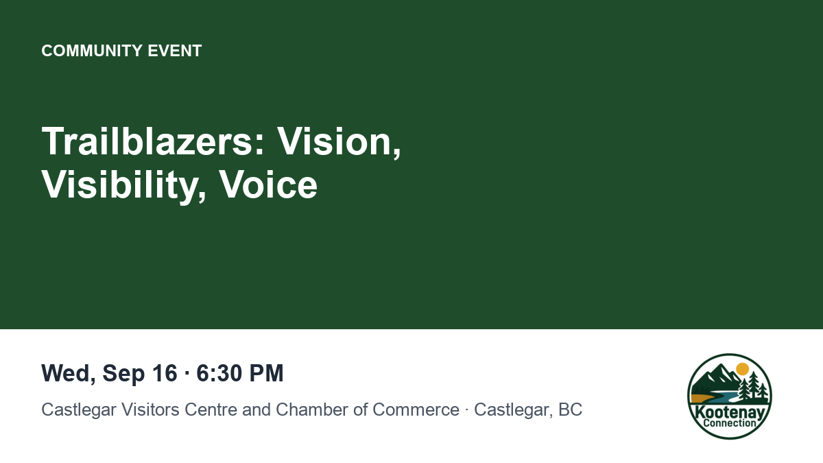 Trailblazers: Vision, Visibility, Voice