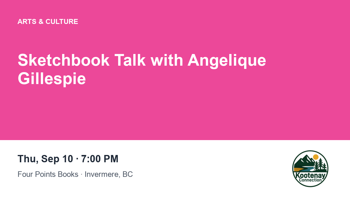 Sketchbook Talk with Angelique Gillespie