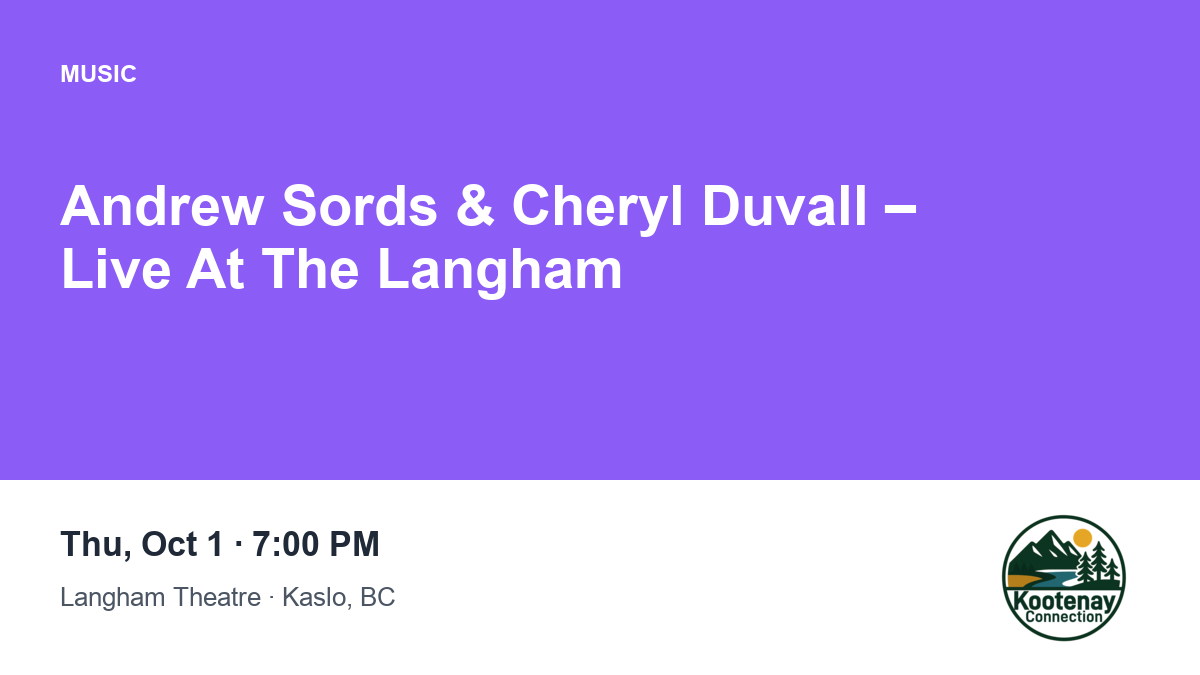 Andrew Sords & Cheryl Duvall – Live At The Langham