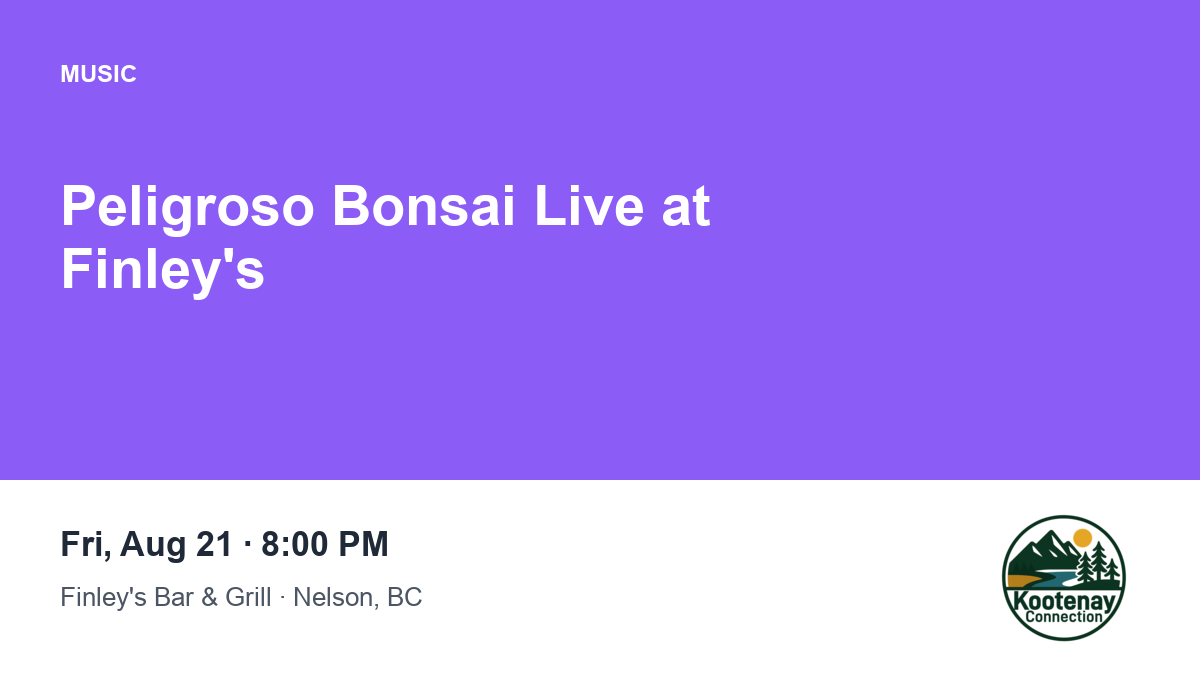 Peligroso Bonsai Live at Finley's