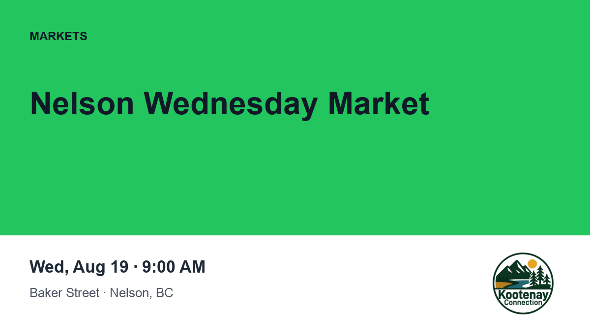 Nelson Wednesday Market