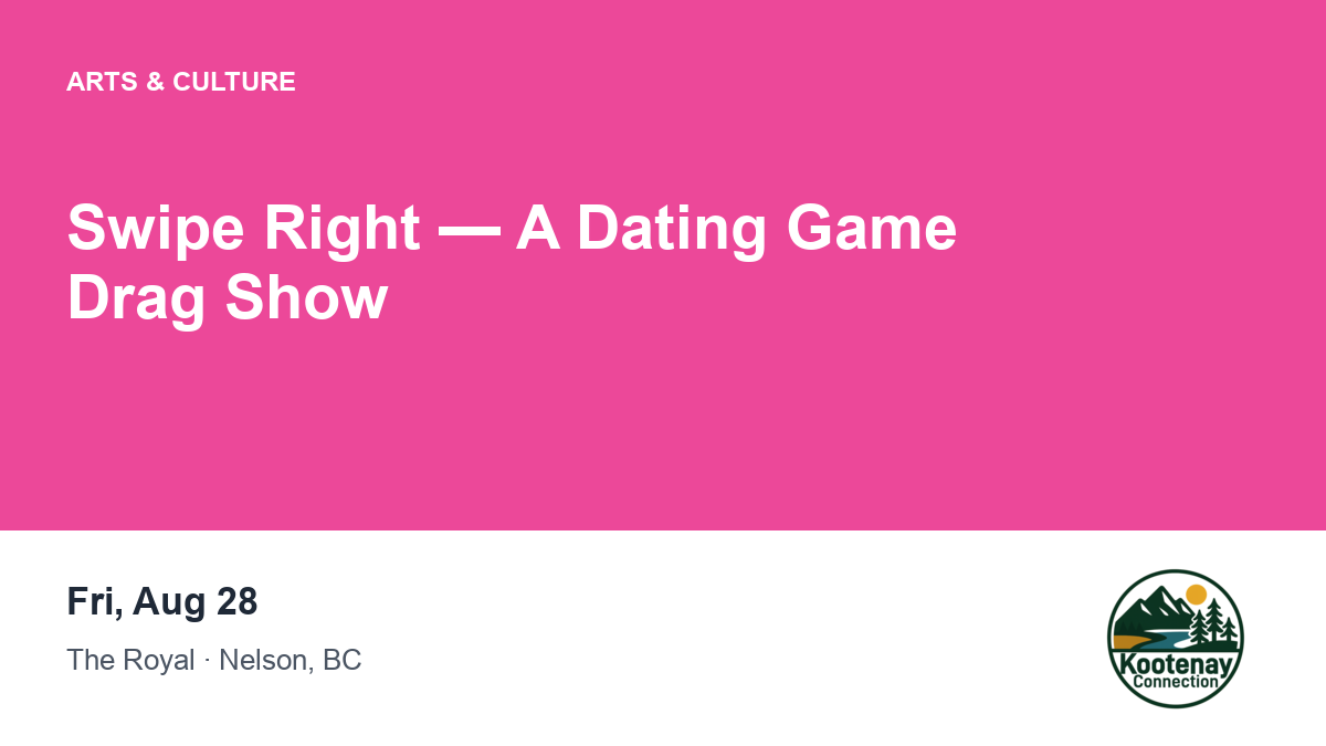 Swipe Right — A Dating Game Drag Show