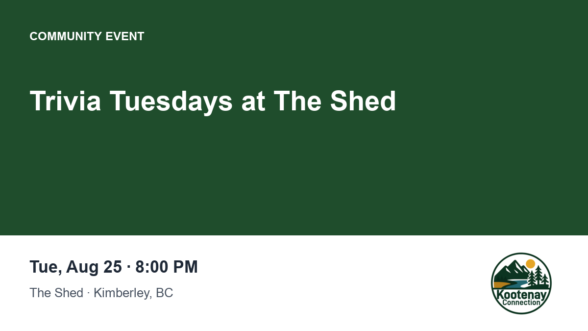 Trivia Tuesdays at The Shed