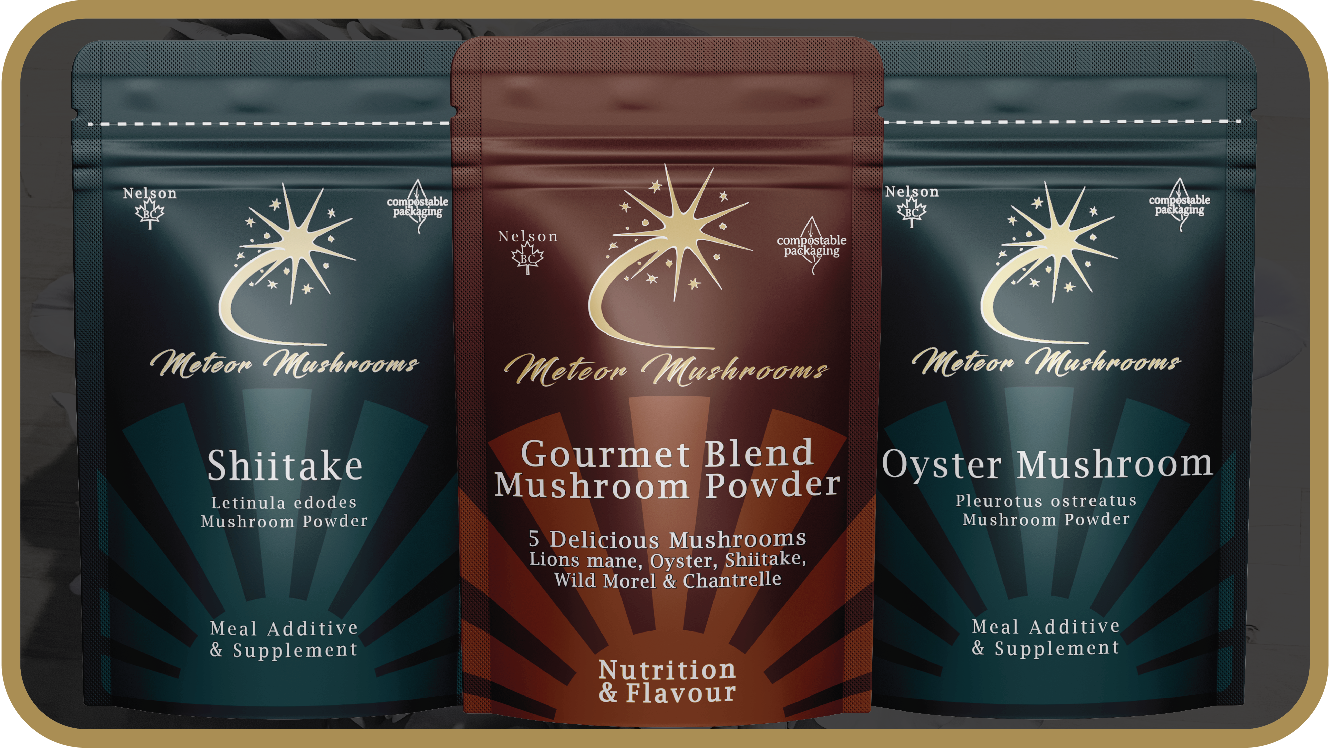 THE GOURMET POWDER TRIO