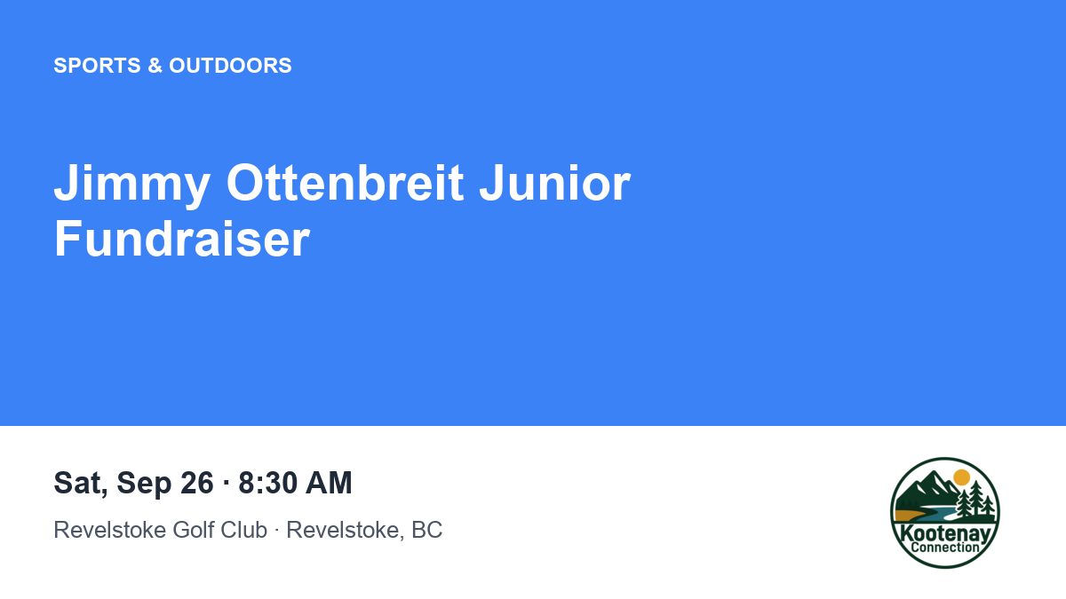 Jimmy Ottenbreit Junior Fundraiser