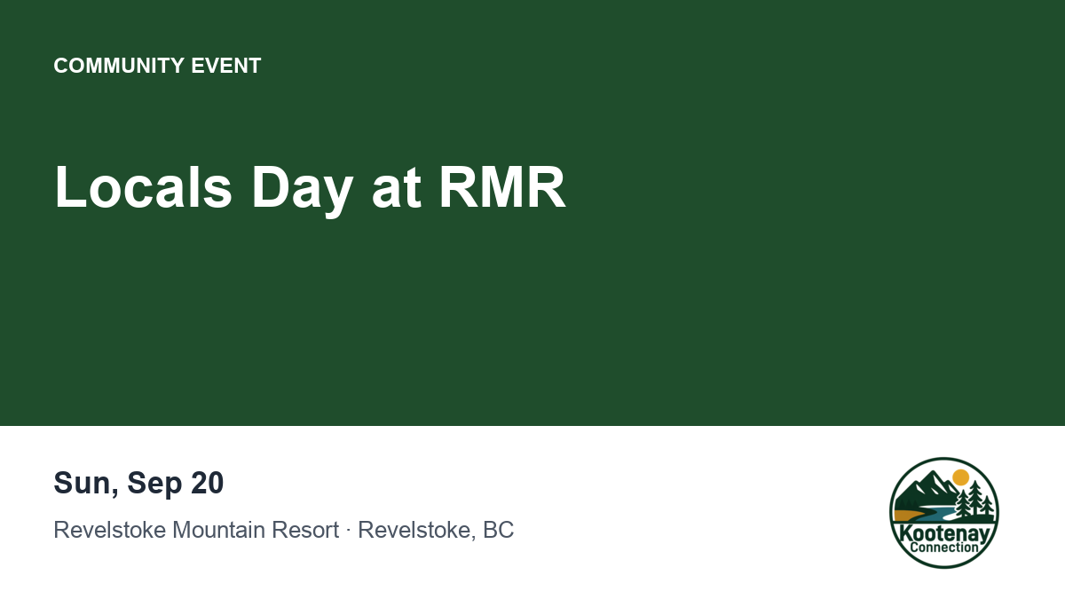 Locals Day at RMR