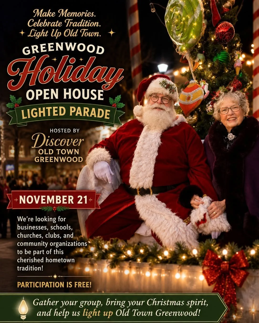 Greenwood Holiday Open House