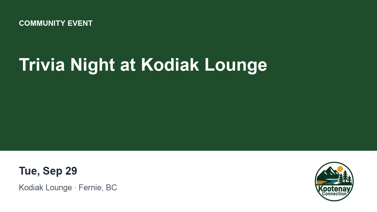 Trivia Night at Kodiak Lounge