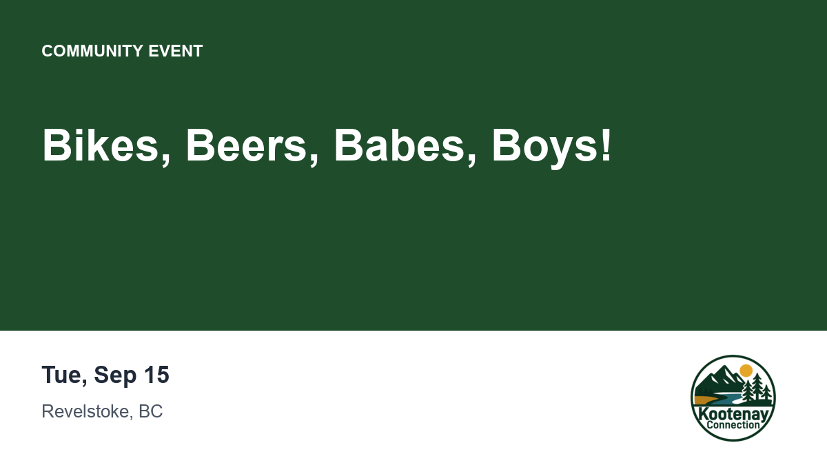 Bikes, Beers, Babes, Boys!