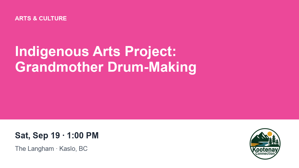 Indigenous Arts Project: Grandmother Drum-Making