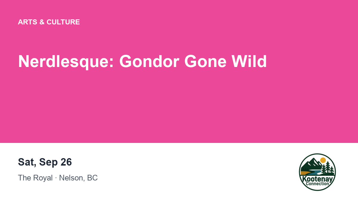 Nerdlesque: Gondor Gone Wild