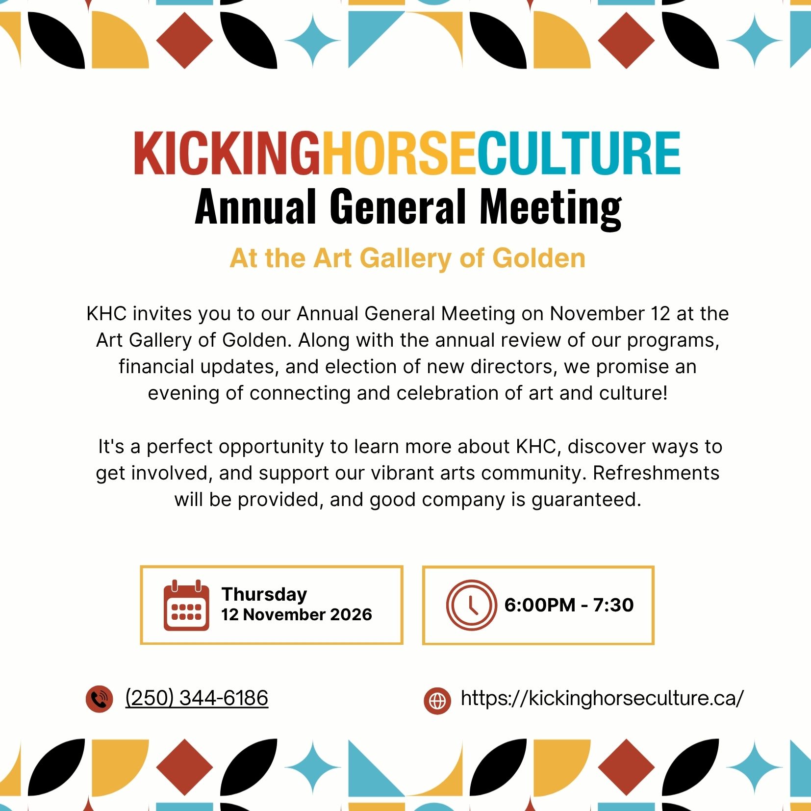 GDAC / KHC Annual General Meeting