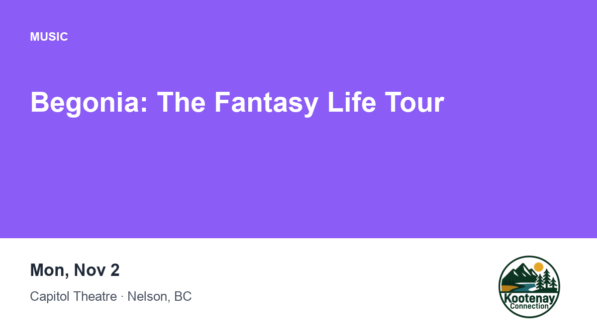 Begonia: The Fantasy Life Tour