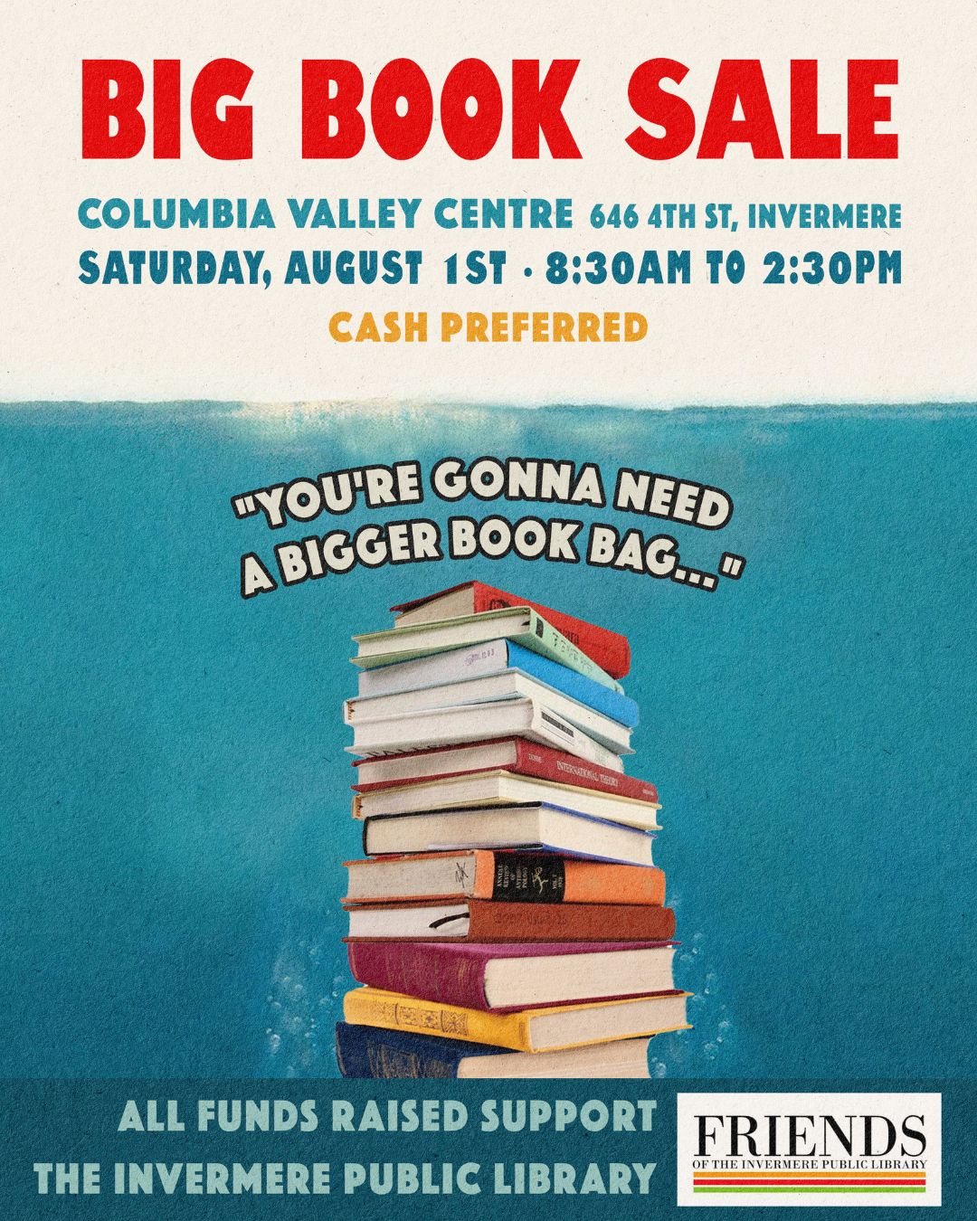 Invermere Big Book Sale