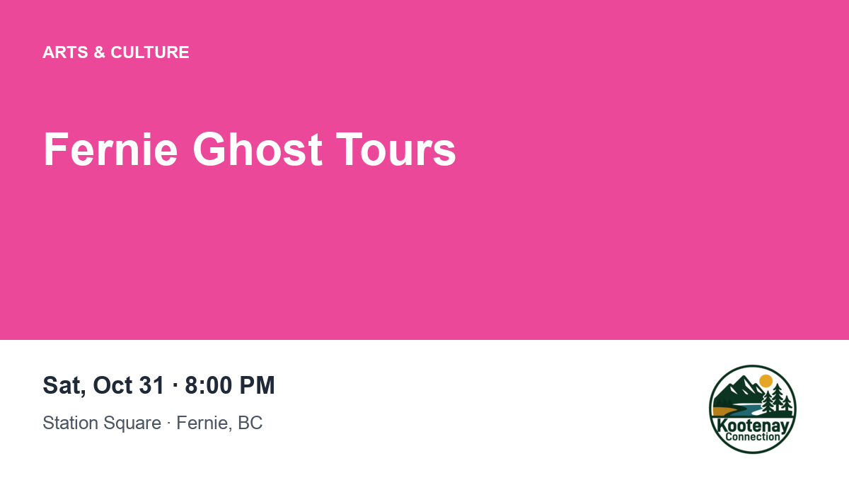 Fernie Ghost Tours
