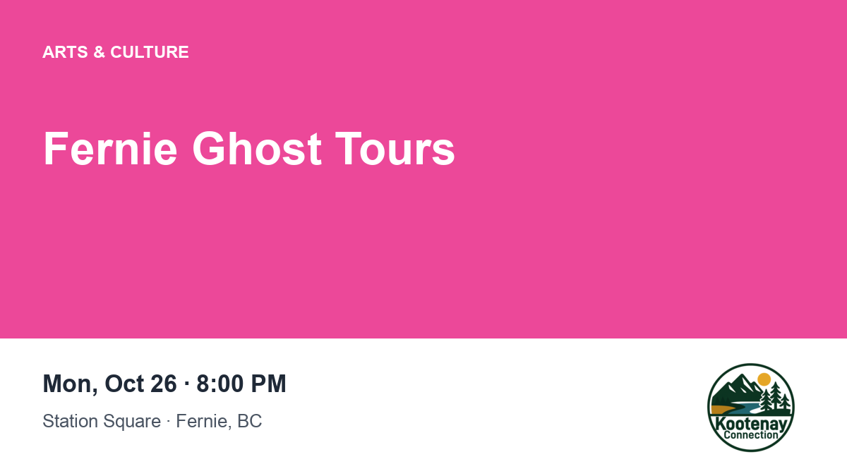 Fernie Ghost Tours