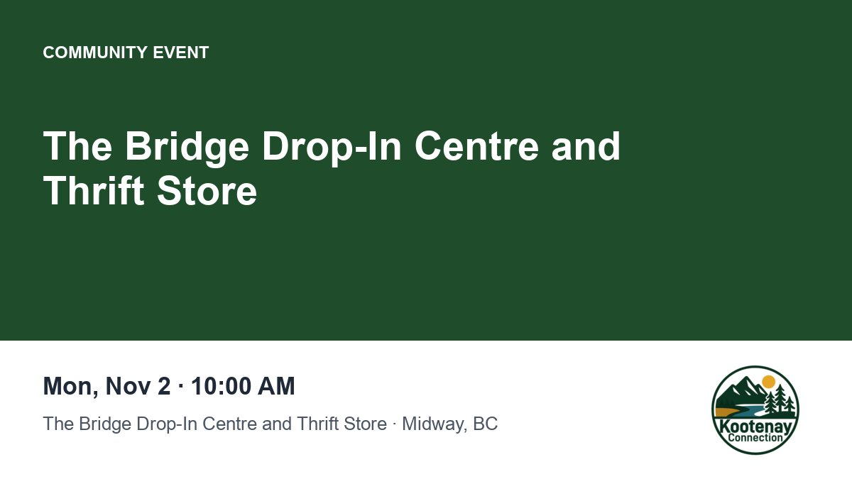 The Bridge Drop-In Centre and Thrift Store