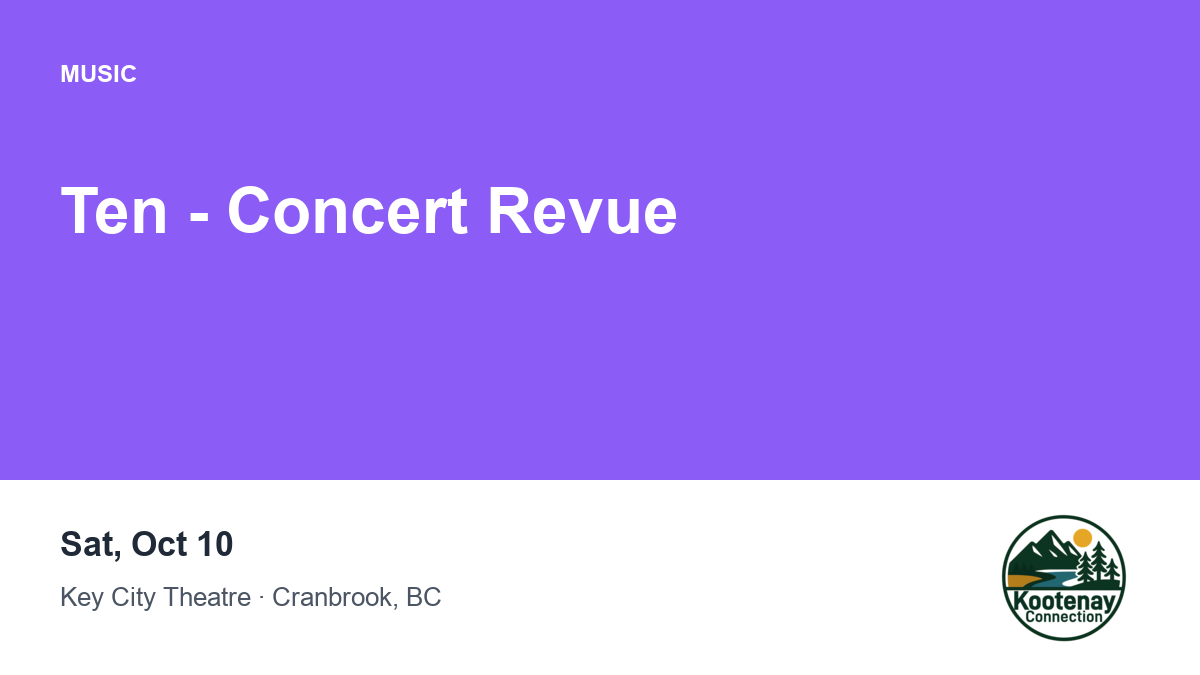 Ten - Concert Revue