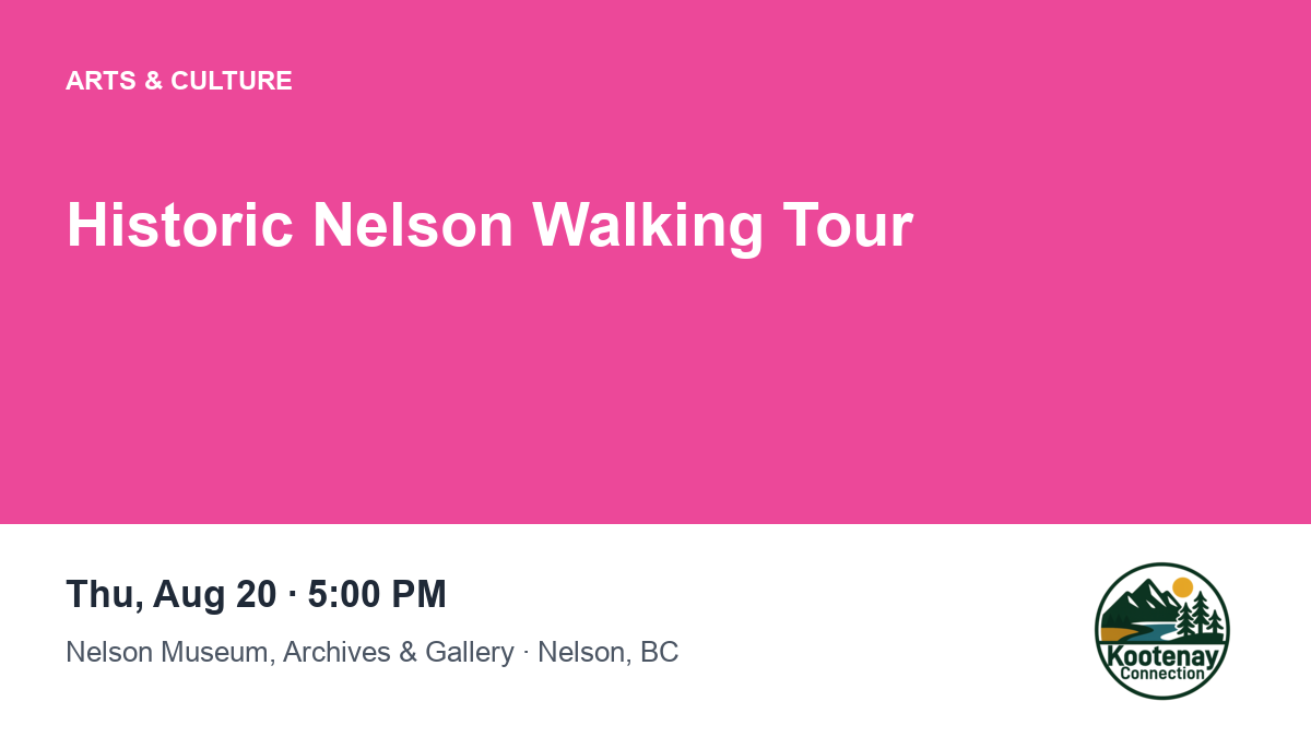 Historic Nelson Walking Tour