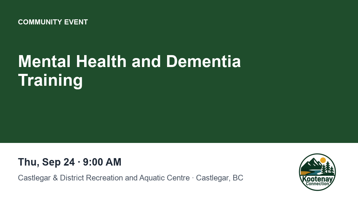 Mental Health and Dementia Training