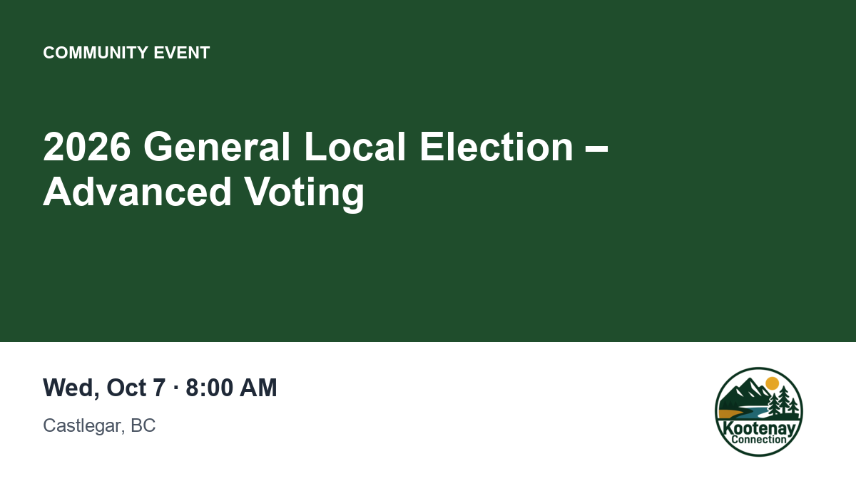 2026 General Local Election – Advanced Voting